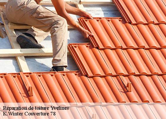 Réparation de toiture 78 Yvelines  Artisan kenzo couvreur 78