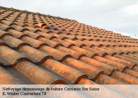 Nettoyage demoussage de toiture  carrieres-sur-seine-78420 K.Winter Couverture 78