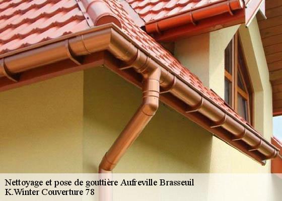 Nettoyage et pose de gouttière  aufreville-brasseuil-78930 K.Winter Couverture 78