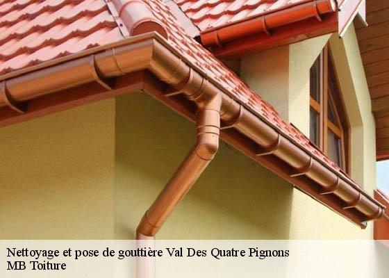 Nettoyage et pose de gouttière val-des-quatre-pignons-78650 K.Winter Couverture 78
