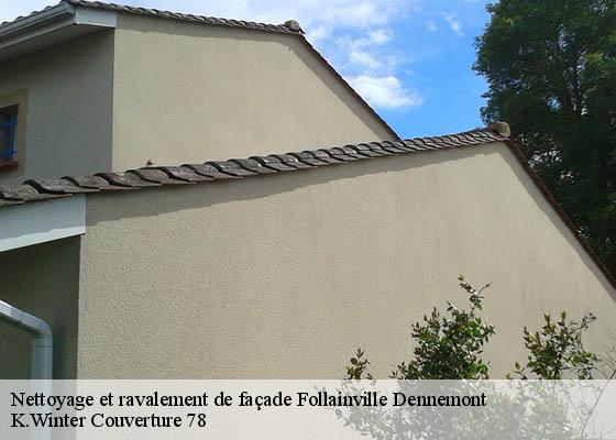 Nettoyage et ravalement de façade  follainville-dennemont-78520 K.Winter Couverture 78