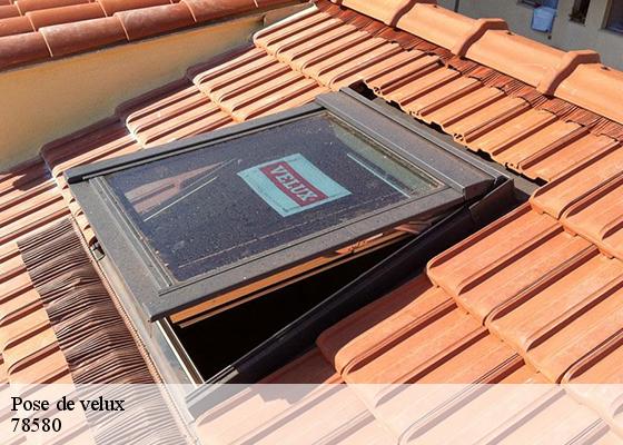 Pose de velux 78580